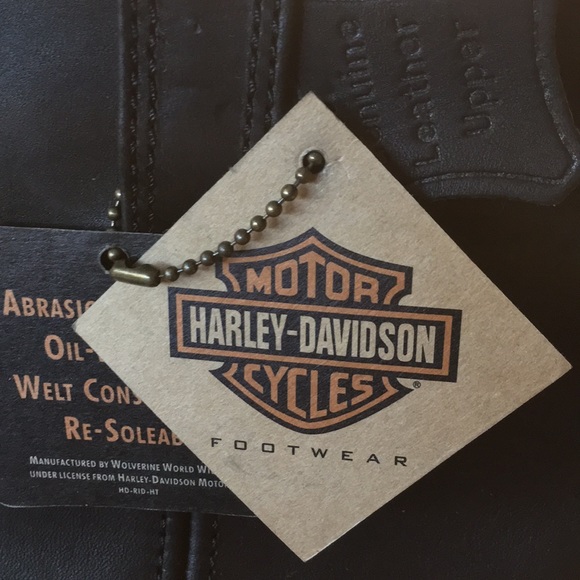 NWT MEN\'S HARLEY DAVIDSON RIDING BIKER BOOTS